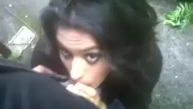 Sexy Babe Gives Blowjob Outside College indian xxx video